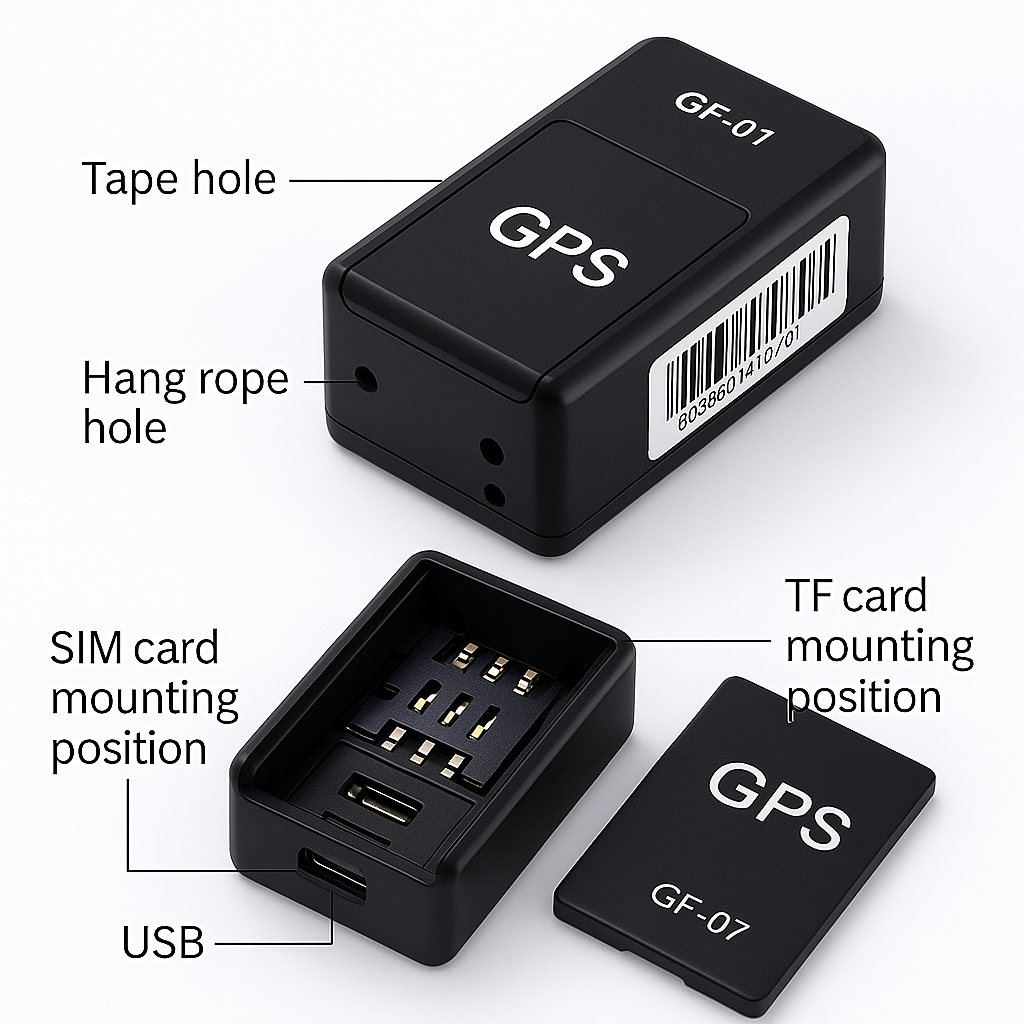 PS Wireless Tracker with Voice Recording
