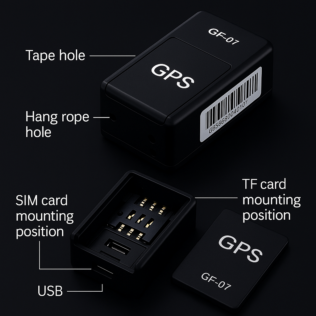 PS Wireless Tracker with Voice Recording