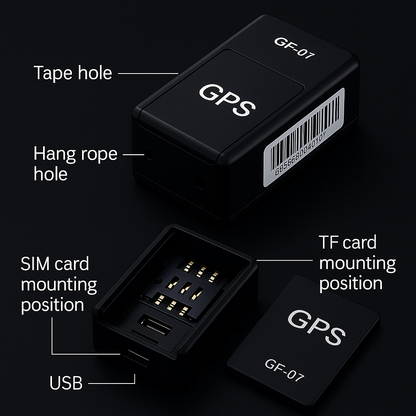 PS Wireless Tracker with Voice Recording